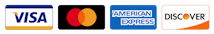 Accepted payment cards